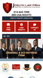 Mobile Screenshot of criminalattorneycolumbus.com